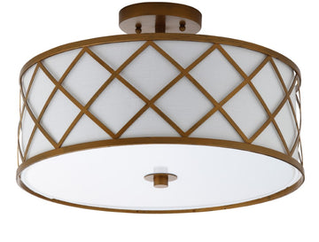 Elizabeth Metal LED Flush Mount - JONATHAN Y